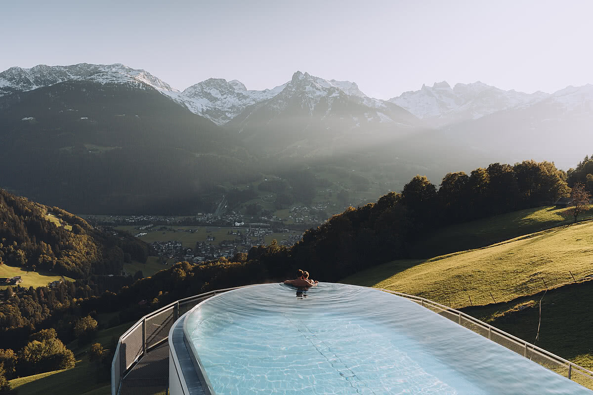 Ausblick aus unserem Skypool