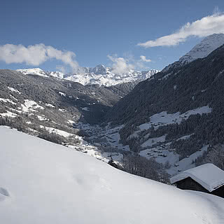 Hotel Fernblick Montafon - Landschaft im Winter