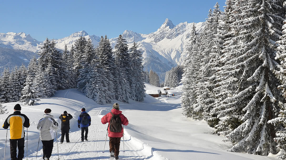 Schneeschuhwandern im Montafon