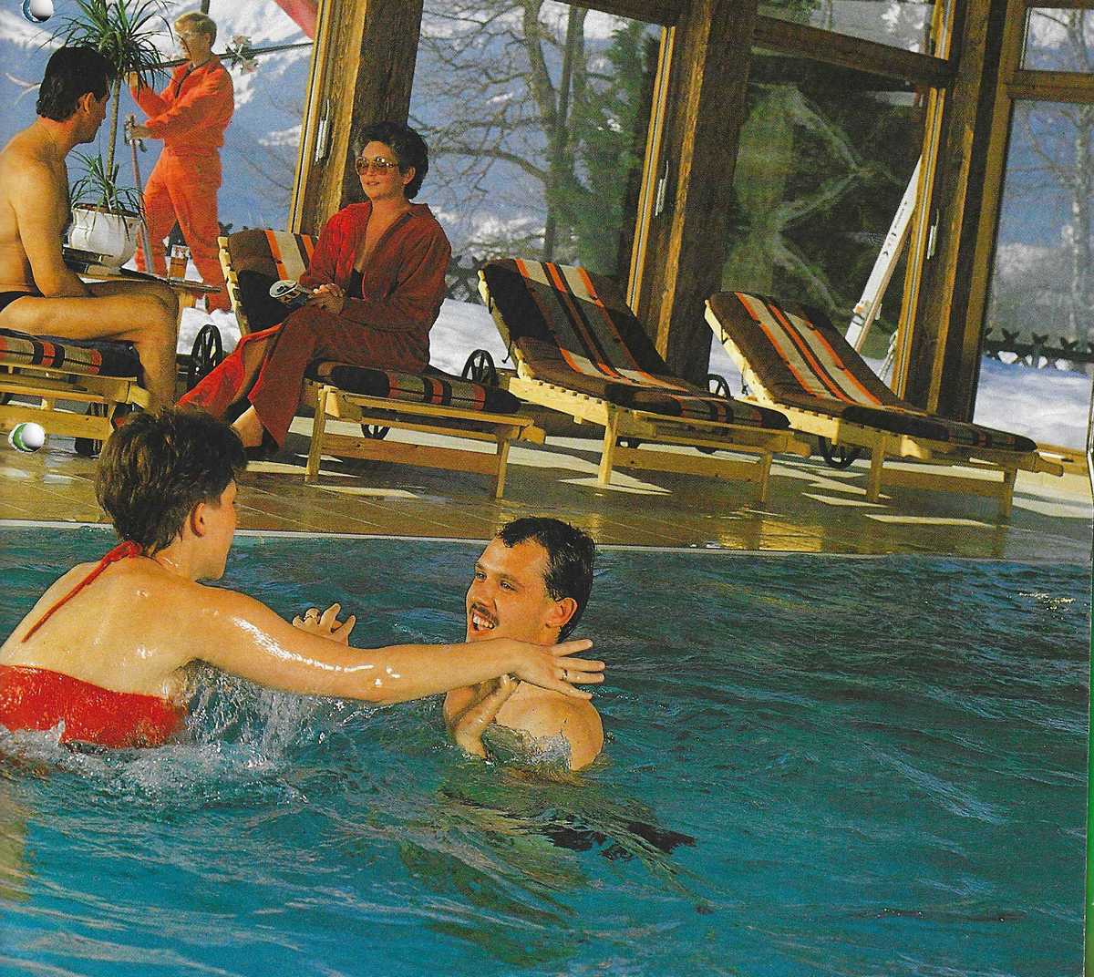 Der erste Pool im Frenblick 1986
